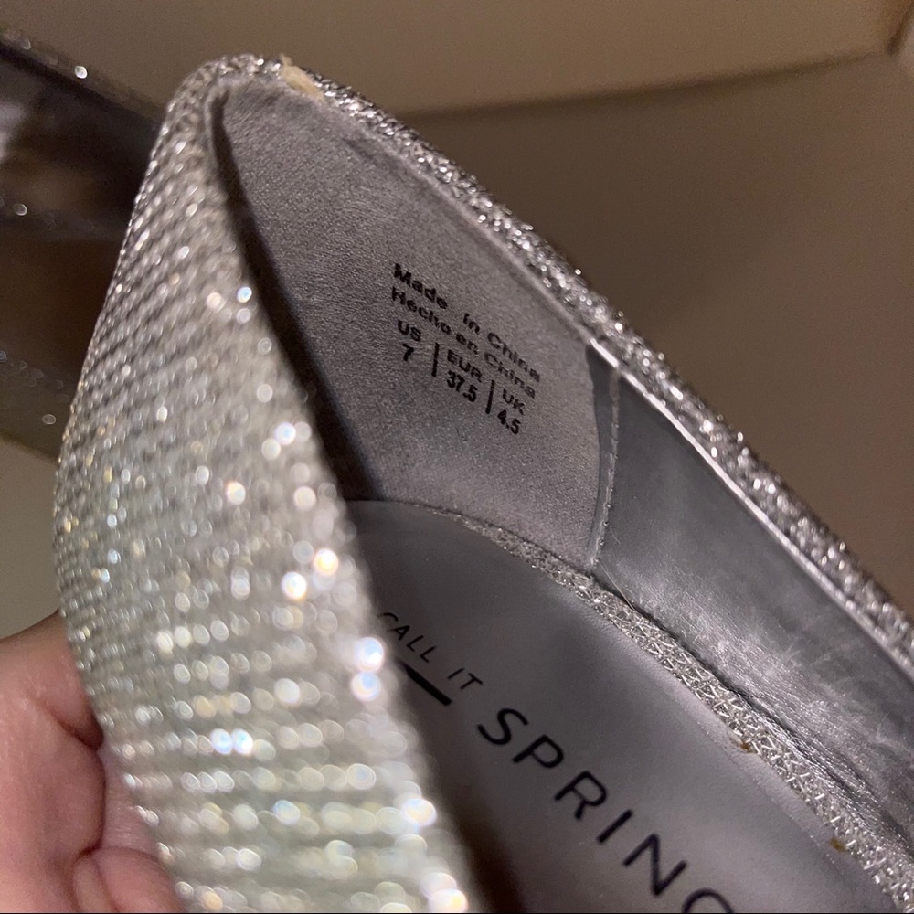 Call It Spring Silver Heels - Picture 9 of 10